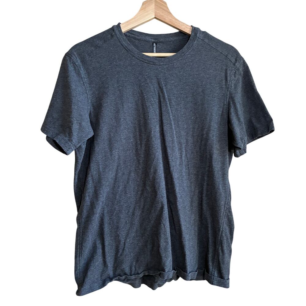 Ten Thousand the essential shirt gray single jersey pima cotton men's‎ M